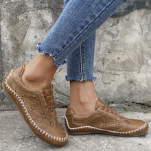 Load image into Gallery viewer, 2022 autumn new round toe hollow flat casual shoes