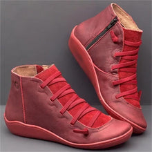 Load image into Gallery viewer, Vintage Strappy Ankle Boots for Women
