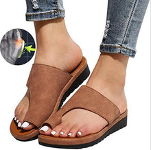 Load image into Gallery viewer, Women&#39;s solid color toe sandals
