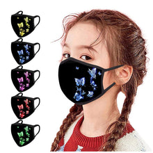 Load image into Gallery viewer, 3PCs Masks Glow Butterfly Dustproof Mouth Mask Breathable facial mask
