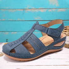 Load image into Gallery viewer, Women&#39;s Sandals Round Toe Wedge Sandals
