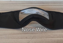 Load image into Gallery viewer, Transparent Face Mask With Nose Wire
